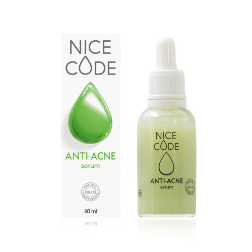 Натуральная сыворотка для лица ANTI-ACNE NICE CODE