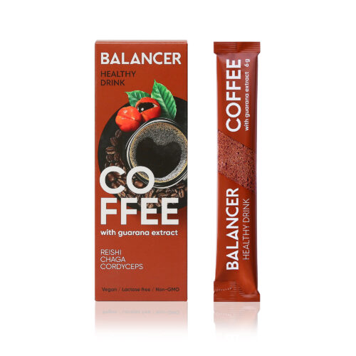 Напиток растворимый BALANCER COFFEE «Кофе с экстрактом гуараны» 10 стиков