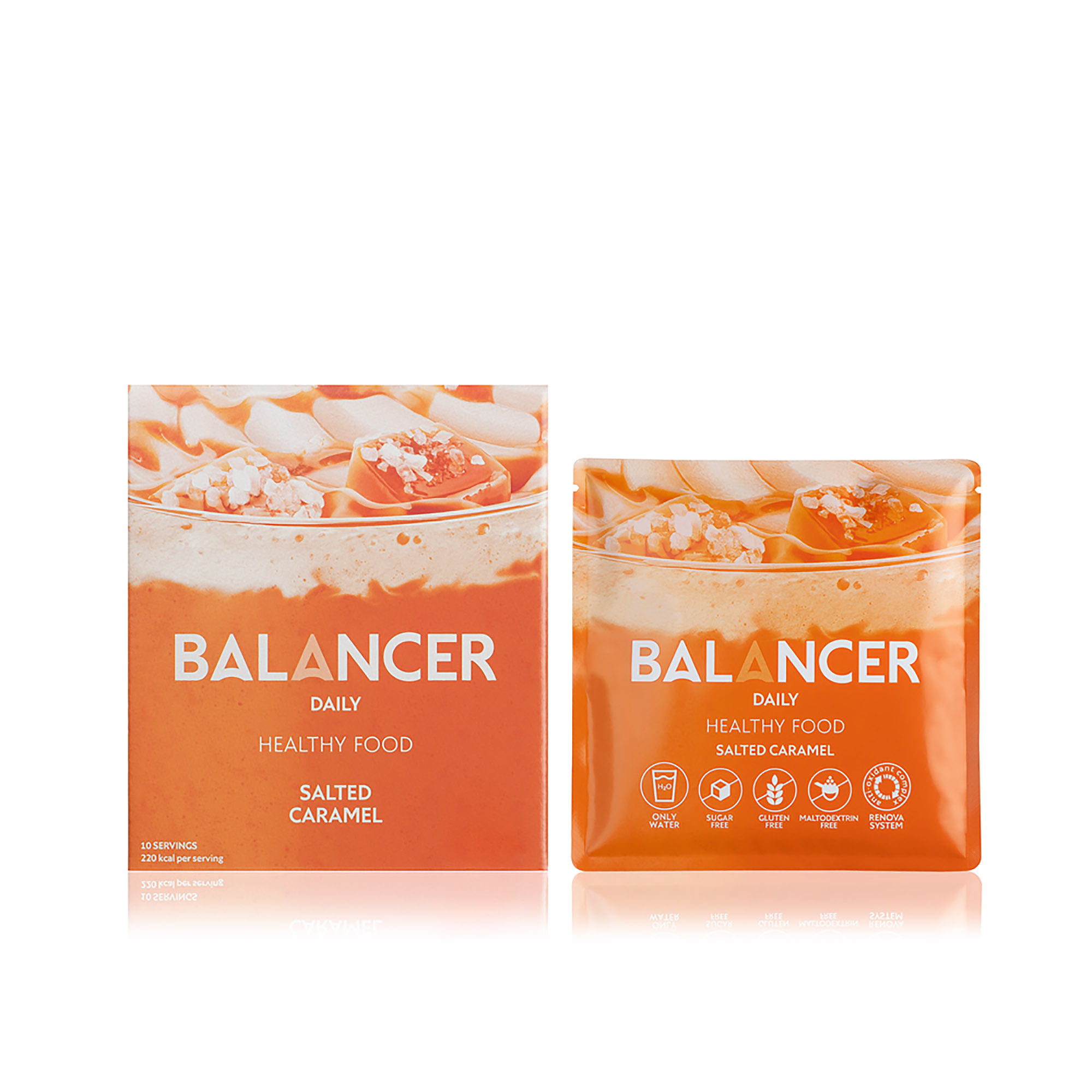 Коктейль BALANCER DAILY со вкусом «Соленая карамель» 10 шт
