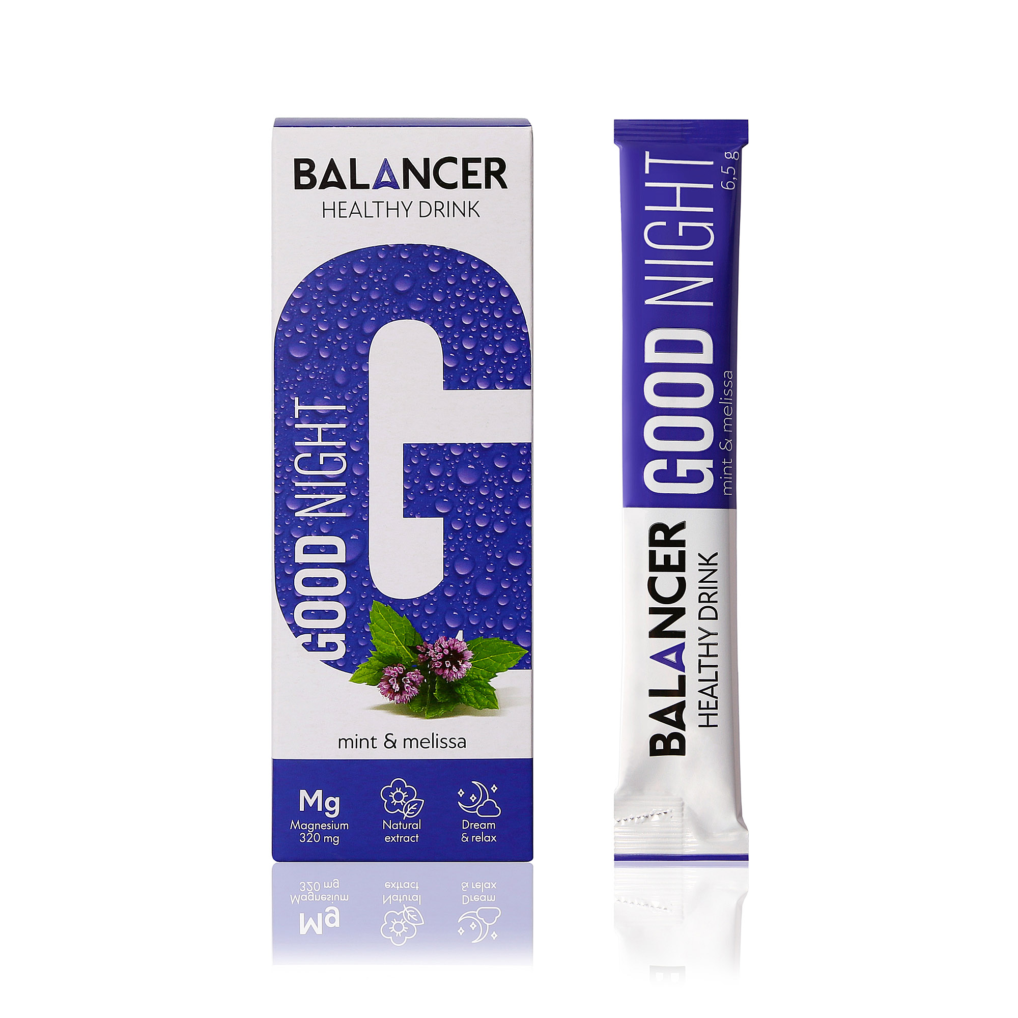 Напиток с магнием BALANCER GOOD NIGHT 10 стиков