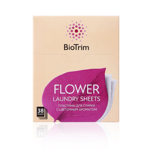 Пластины для стирки сильных загрязнений BioTrim FLOWER