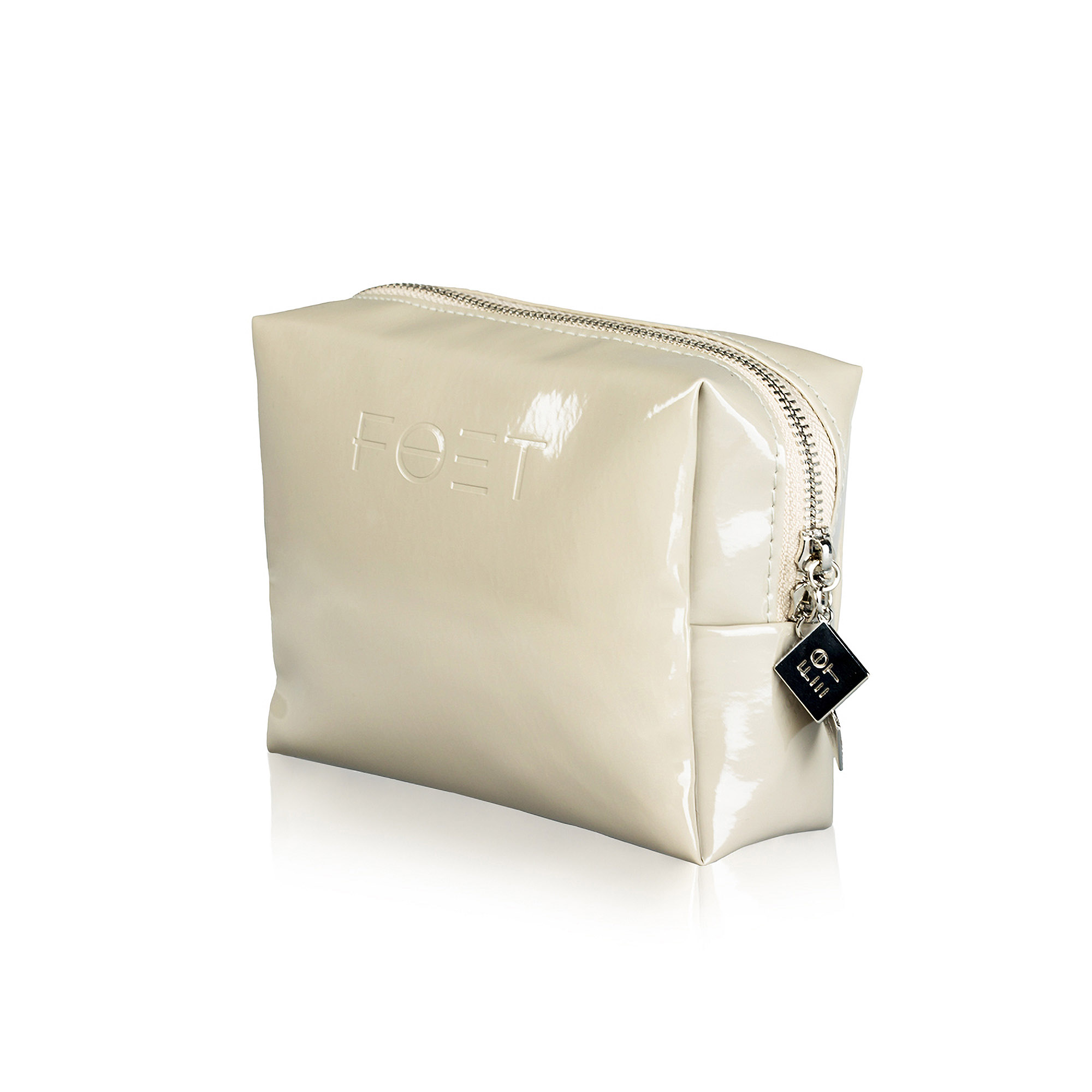 foet-kosm-beige-3000-2 копия Косметичка Foet для удобного хранения серая