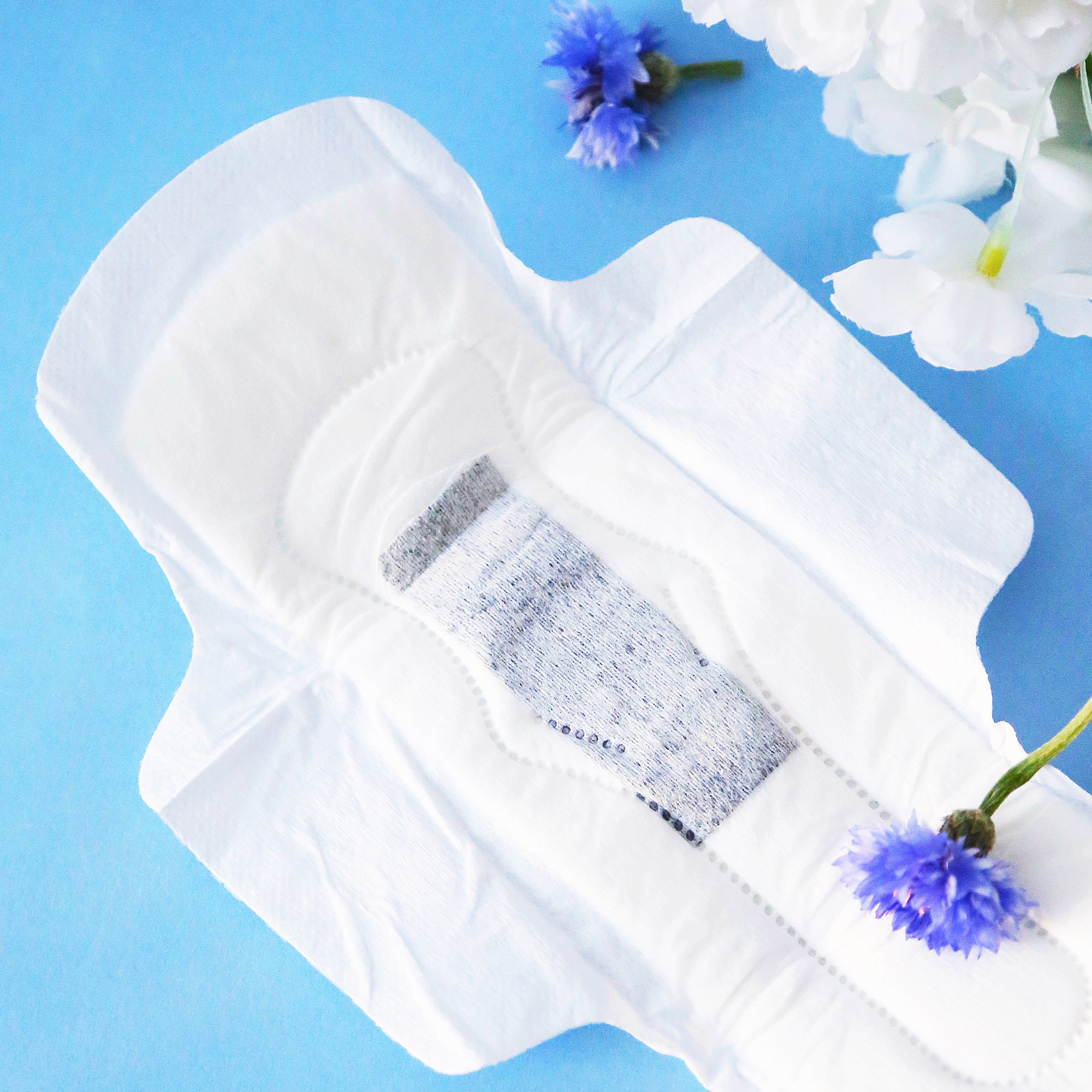 INTILIA-Cotton-Sanitary-Pads-with-bamboo-charcoal-inlay-night-03707-3 копия
