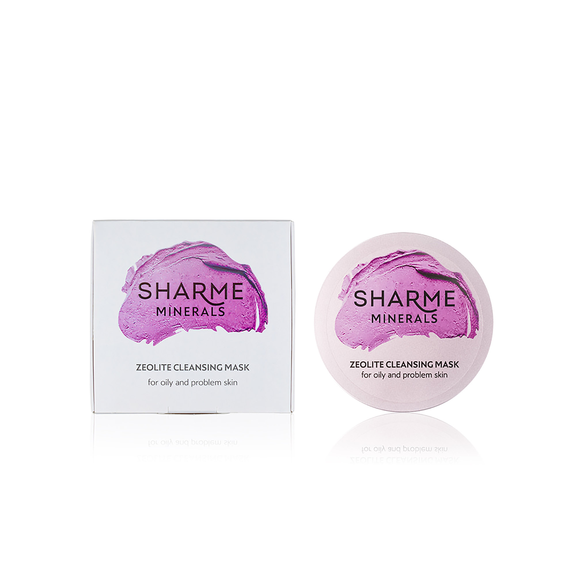 Sharme-Minerals-jir-skin-1 копия Цеолитовая очищающая маска Sharme Minerals для жирной и проблемной кожи 56 г