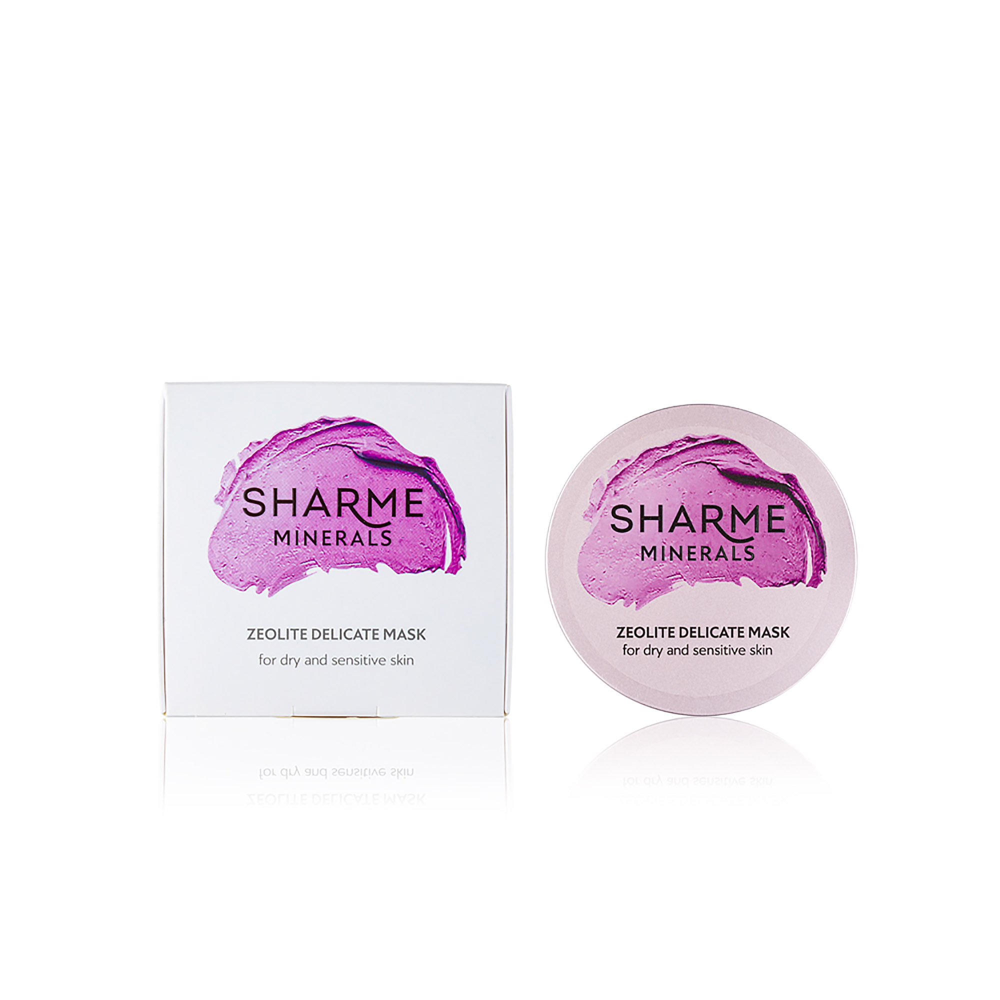 Sharme-Minerals-suchoy-skin-1 копия Цеолитовая деликатная маска Sharme Minerals для сухой и чувствительной кожи 56 г