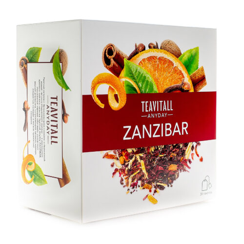 Чайный напиток TeaVitall Anyday «Zanzibar» 38 фильтр-пакетов