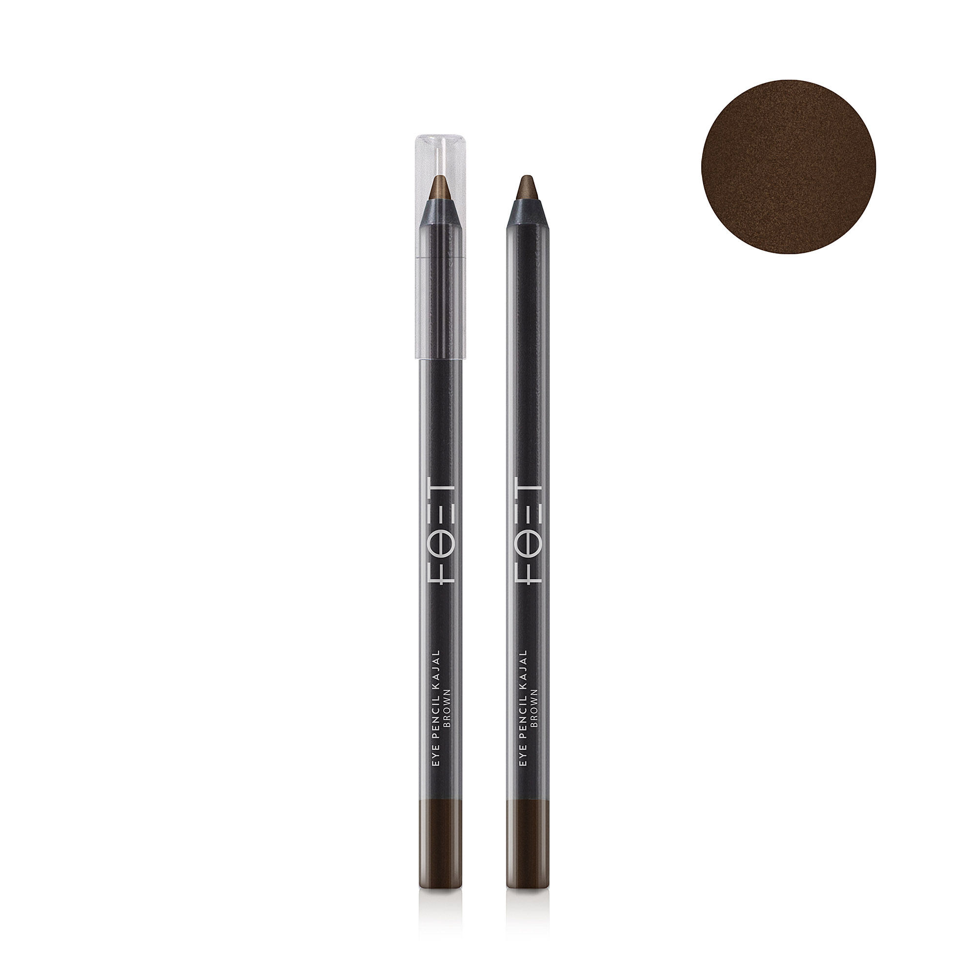Foet-Eye-Pencil-Kajal-Brown-3122-1 копия Карандаш-кайал для глаз Foet Eye Pencil Kajal «Коричневый»